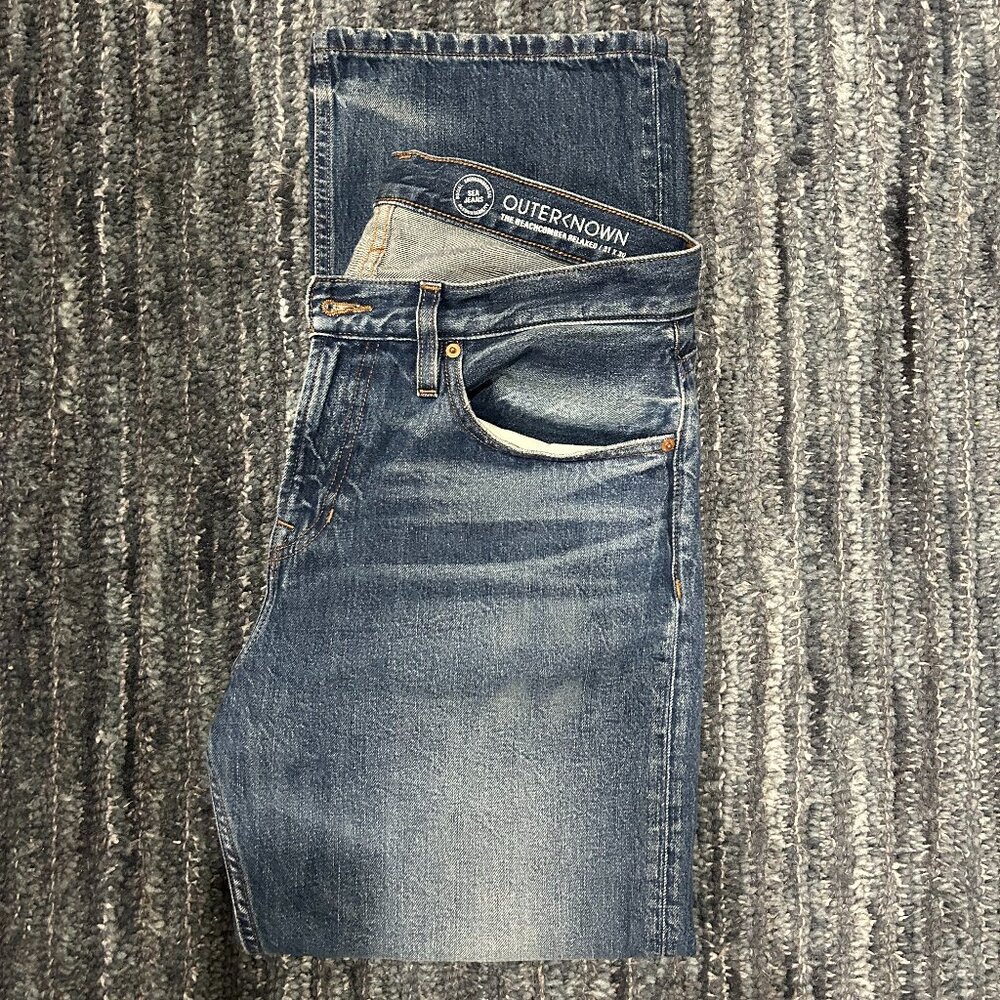 OuterKnown The Beachcomber Relaxed Jean Faded Indigo 31x30